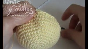 Tutorial Angry Birds Amarillo Amigurumi Yellow 2 de 2 (English subtitles)