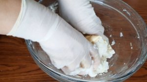 Хрустящие жареные Пончики из клейкого риса с красной фасолью!찹쌀도넛 Rice donuts!