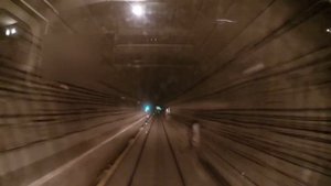 Таймлапс московское метро Замоскворецкая линия от сокола до Маяковской.