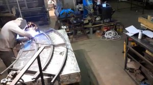 Изготовление лестницы для купели)