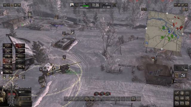 Если ты знаешь откуда будет атака ты победишь в Call to Arms - Gates of Hell Ostfront за СССР ч-28 смотреть онлайн