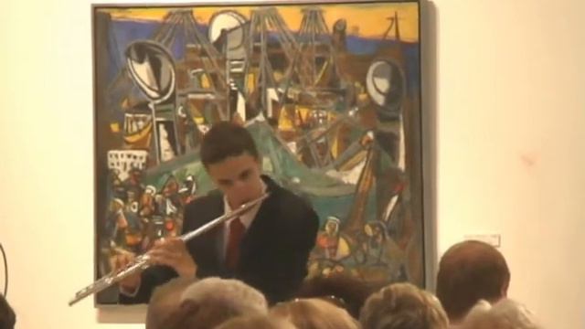 Michael Seltenreich - Variation suite on a theme by Brahms for solo flute - Bourrée (2nd movement) смотреть онлайн