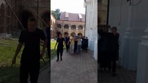 Крестный обход  монастыря Кувеждин.