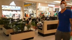 Walking in Vila Velha Mall in Espírito Santo - Shopping Vila Velha Brazil