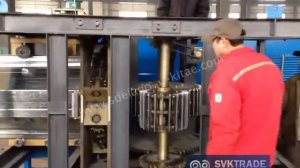 Бескаркасное строительство, оборудование в Китае. Приемка оборудования BH 1250-800 на заводе.