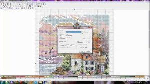 Вышивка крестом: Сохранение схемы из Pattern Maker в pdf файл.