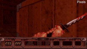 Старые компьютерные игры DOS для 3dfx Voodoo: Shadow Warrior - 1997 год.