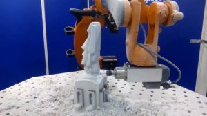 Робот КУКА 3D фрезеровка