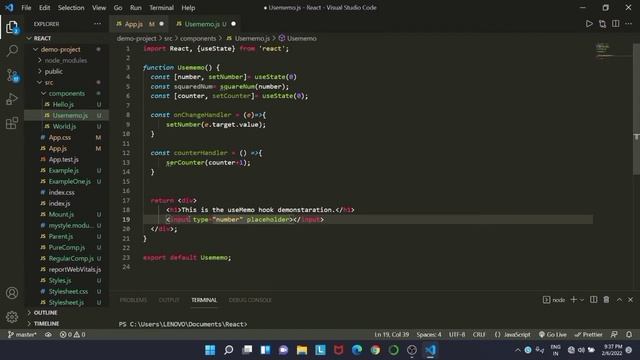useMemo  hook in React JS | #React JS | EP -12