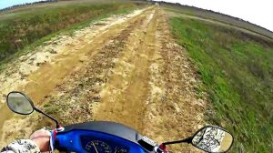 Астраханская степь.Путешествие на скутере.Март 2023