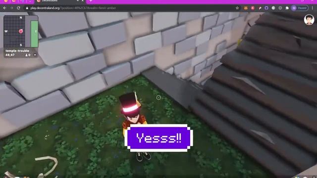 Decentraland - Temple Trouble смотреть онлайн