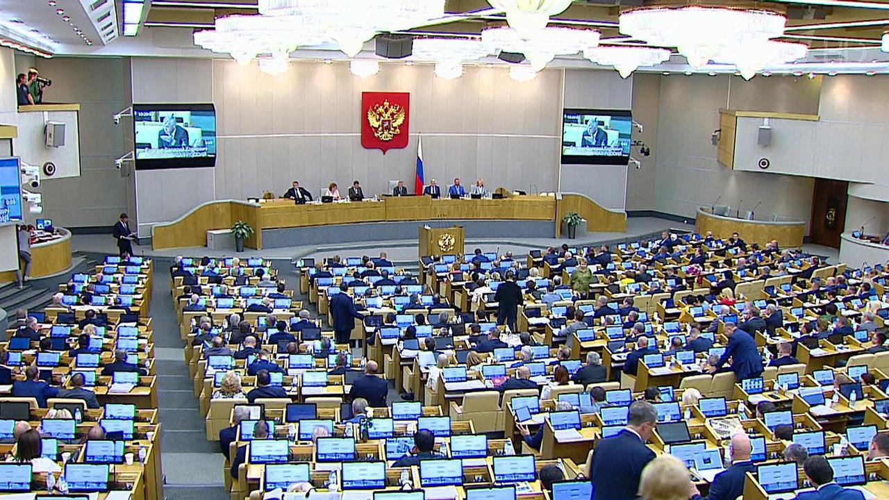 Спикер Госдумы Вячеслав Володин подвел итоги работы нижней палаты парламента в весеннюю сессию