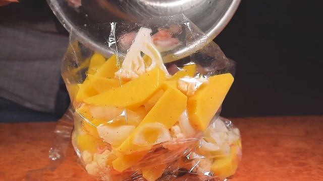 #56 Овощи С Копчёным Балыком Запечённые В Рукаве "Простые, Вкусные, Быстрые, Рецепты" | VANDA смотреть онлайн