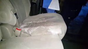 Химчистка салона автомобиля Toyota парогенератором Эмилио Ра  плюс