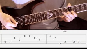 Как играть рифф Van Halen - Ain't Talkin' 'Bout Love