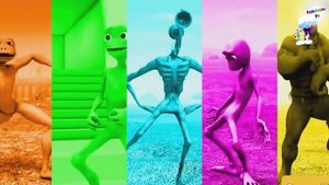 Патила против Me Kemaste против Сиреноголовый против Халка — Челлендж зеленого инопланетянина