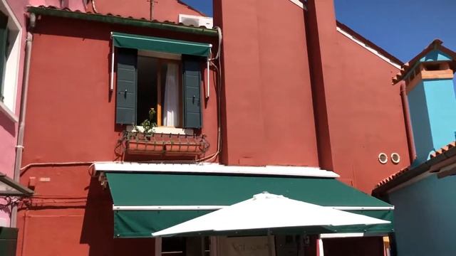 Остров Бурано. Венецианская лагуна. Венеция. Venedig. Италия