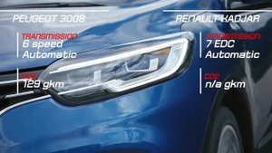 Peugeot 3008 vs Renault Kadjar