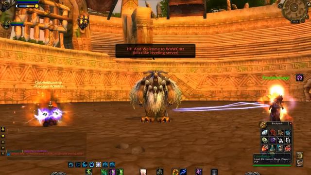 WoWCritz New Instant 85 Server Patch 4.0.6a Cataclysm! смотреть онлайн