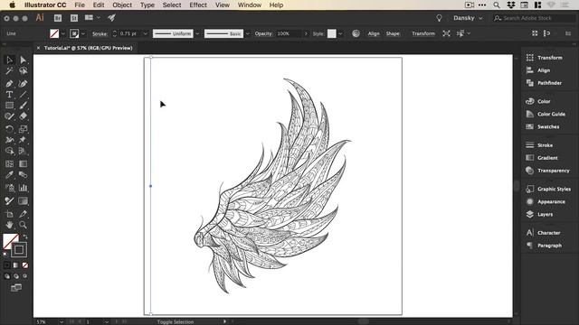 How to Apply a Pencil Drawing Effect in Illustrator смотреть онлайн