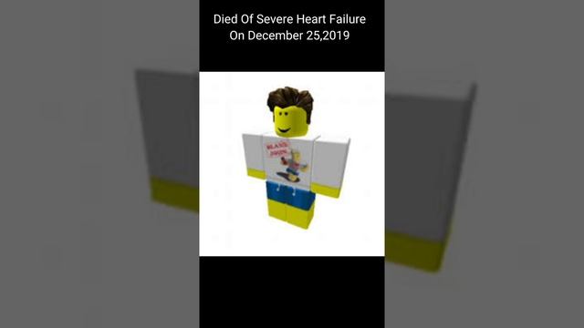 Roblox Players That Died Pt.2 #roblox#players#shorts