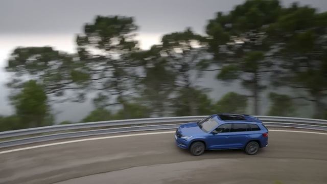 ŠKODA KODIAQ RS teaser: Go everywhere quickly
