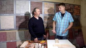 Рубрика "Большая стройка Лайт": клеим "каменные" обои