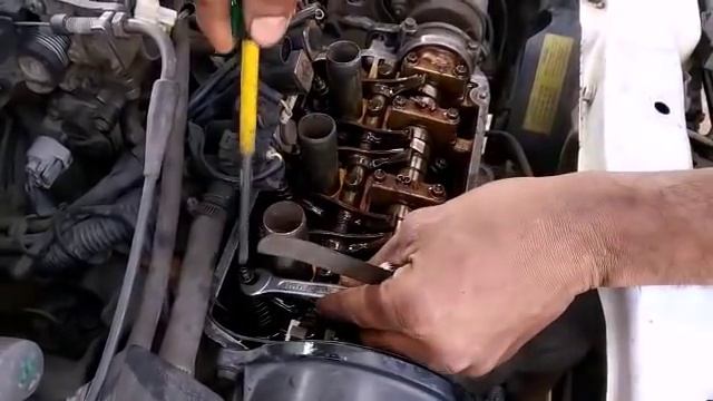 how to valve/tappet setting clearance#Maruti Suzuki Alto engine valve adjustment# смотреть онлайн