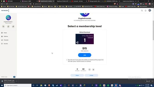 Download Idle Game Tutorial Series Project on Github for $15/month - PATREON! (Link in desc) смотреть онлайн