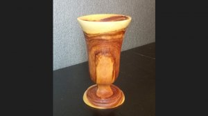 Кубок. Яблоня. Работа по дереву