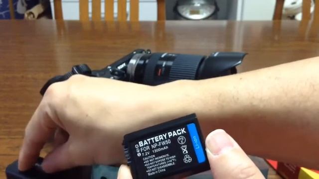 Sony NP-FW50用 互換バッテリー２個+充電キットを買ってみたよ！ смотреть онлайн
