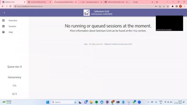How to run Selenium Test Case inside docker.. - Sample Test Case смотреть онлайн