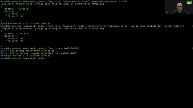 How to upload generic builds using JFrog CLI? смотреть онлайн