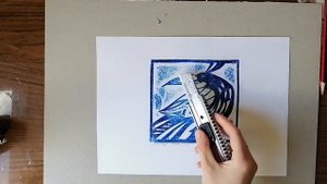 Мастер-класс "Гравюра на картоне. Часть 1"