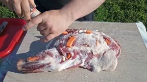 СОЧНАЯ лопатка БАРАШКА в тандыре