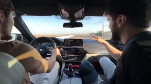 ХУЛИГАНЫ НА М5 F90 В МАХАЧКАЛЕ!