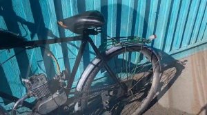 Тюнинг мотовелика!?Перекрасил мотовелик и получилась ПУШКА ГОНКА)???