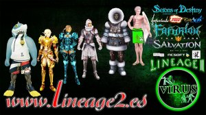 Set of New Costumes for server www.Lineage2.Es. LINEAGE II - High Five ◄√i®uS►
