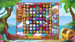 Как пройти уровень 8807 в игре Сокровища Пиратов