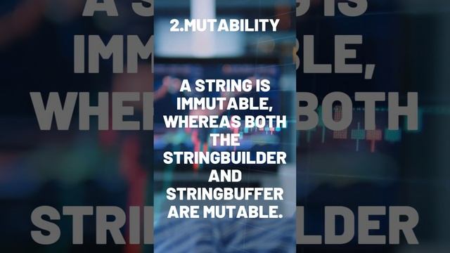 Difference between String, String buffer, String builder?