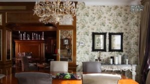 Обои в интерьере Стиль английская классика