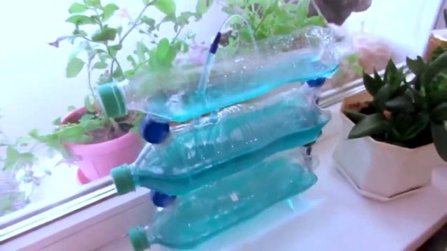 Домашний Фонтан без электричества, эксперименты с водой смотреть онлайн