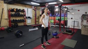 Взятие в стойку с виса. Функциональное упражнение.