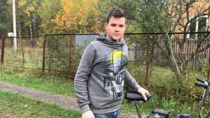 Тест-драйв самодельного мотоцикла, сделанного из велосипеда и мотоблока!