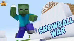 Школа Монстров: Игра в снежки - Майнкрафт Анимация