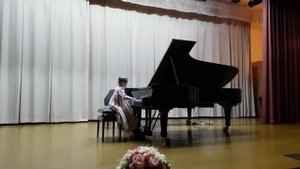 VIII Межд-й конкурс Шостаковича. Лауреат 2 ст.Мищенко Устинья (7 лет).Д.Шостакович "Заводная кукла"