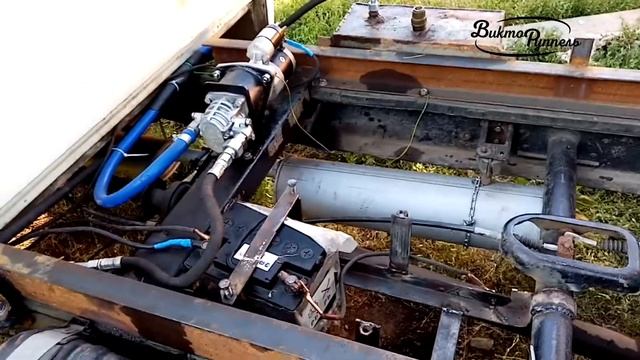 Газель самосвал своими руками (часть2). Установил кузов. смотреть онлайн