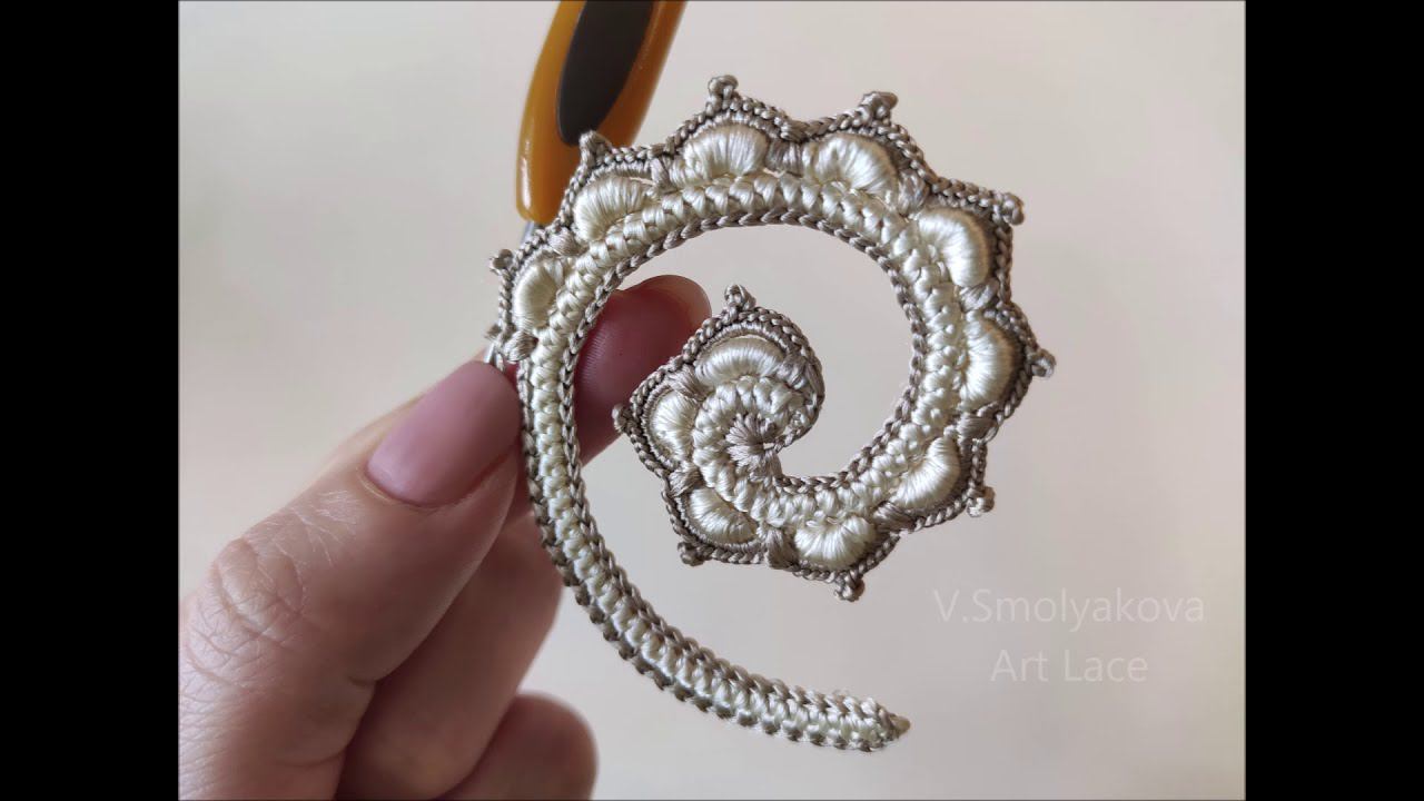 № 12. Завиток с обвязкой коконами. смотреть онлайн