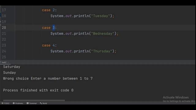 Switch Case Statement in Java| All covered with best example смотреть онлайн