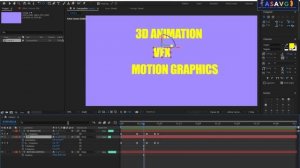 After Effects 3D Text Animation Malayalam Tutorial